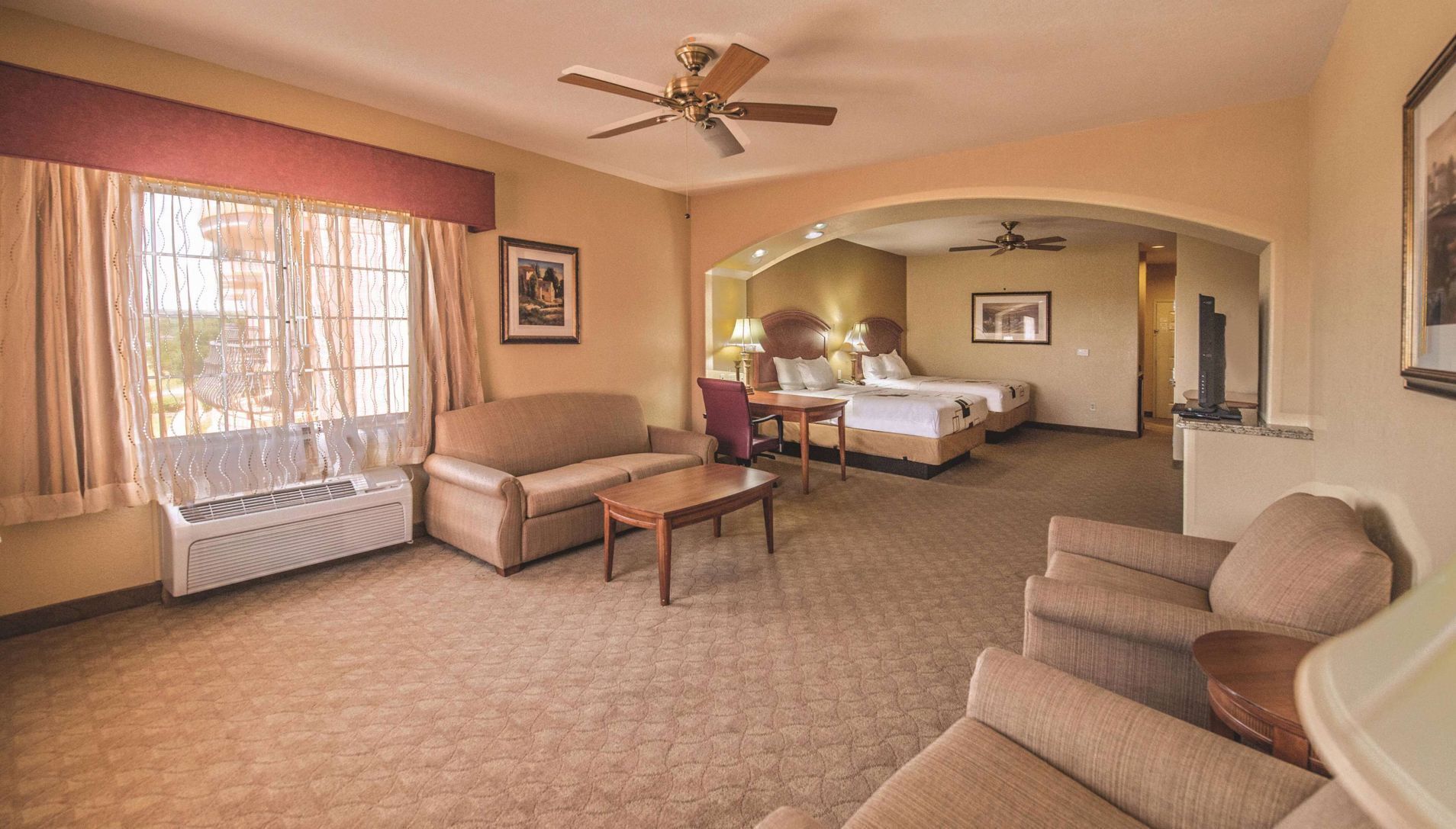 In-room safe, desk, blackout drapes, iron/ironing board