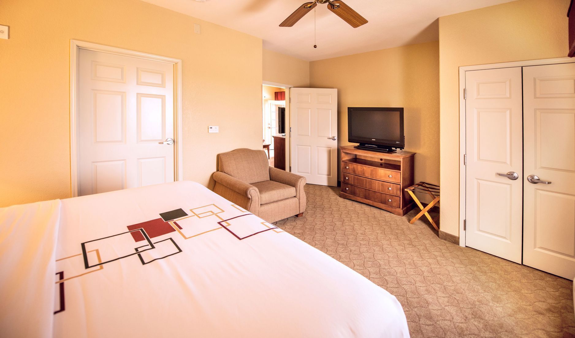 In-room safe, desk, blackout drapes, iron/ironing board
