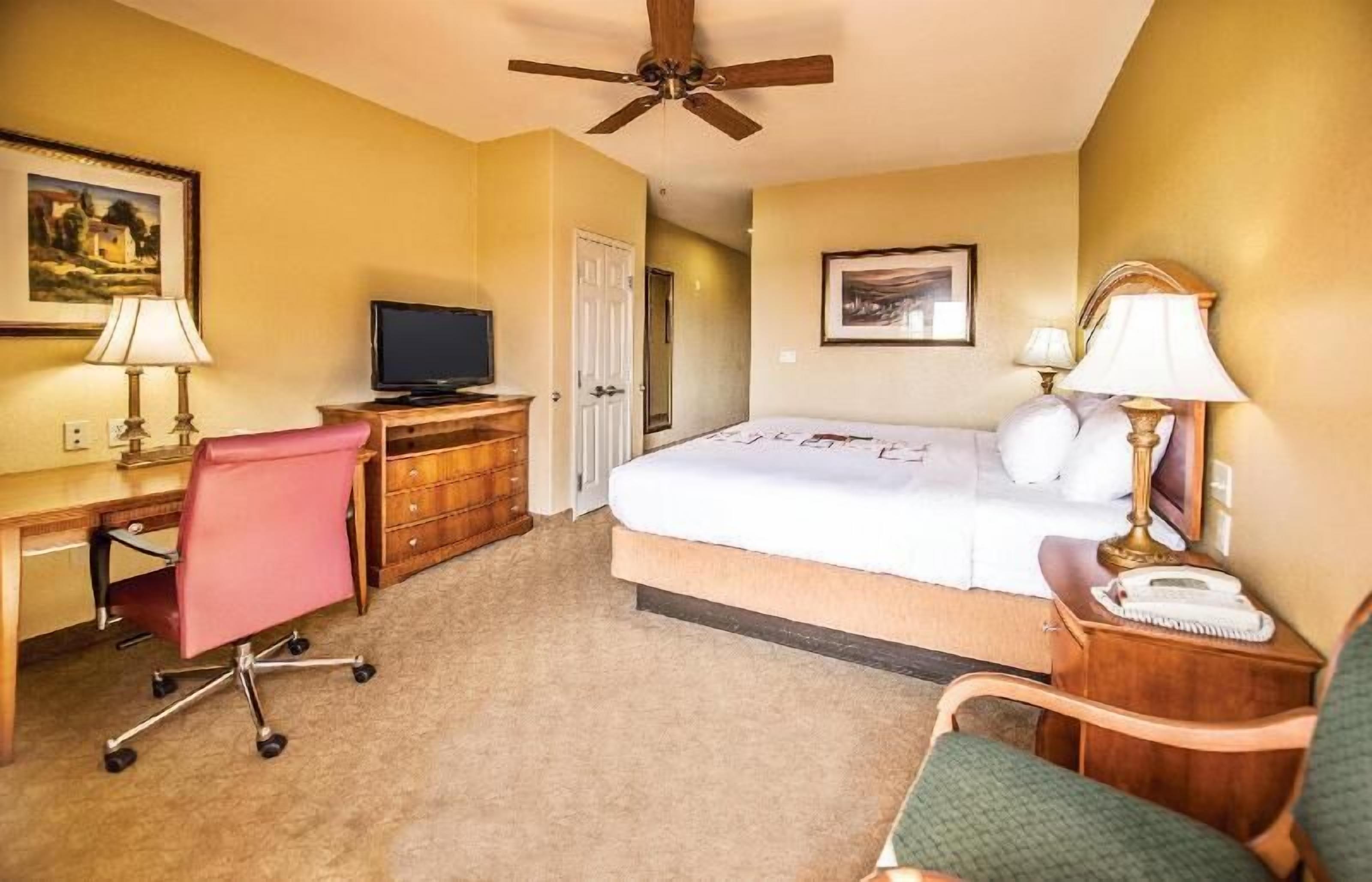 In-room safe, desk, blackout drapes, iron/ironing board