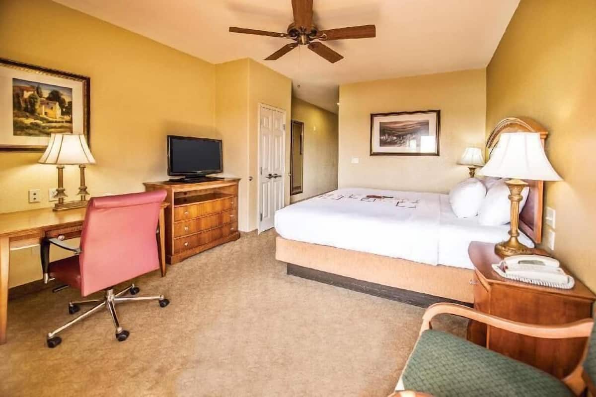 In-room safe, desk, blackout drapes, iron/ironing board