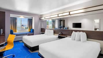 Habitación, 2 camas Queen size, con acceso para personas discapacitadas (Non-Smoking) | Escritorio, cunas gratuitas, wifi gratis y ropa de cama