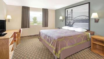 Standard King Room, Non Smoking | Desk, blackout drapes, rollaway beds, free WiFi