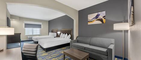 Desk, laptop workspace, soundproofing, iron/ironing board