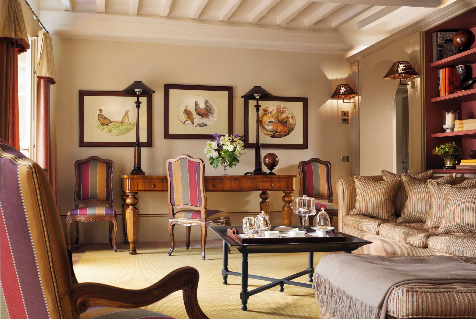 Habitación (Casa Fontaccia) | Ropa de cama de alta calidad, edredón y minibar 