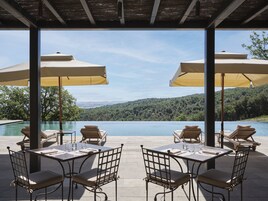 2 outdoor pools, open 8:30 AM to 6:30 PM, pool umbrellas, sun loungers