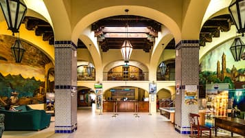 Sala de estar en el lobby
