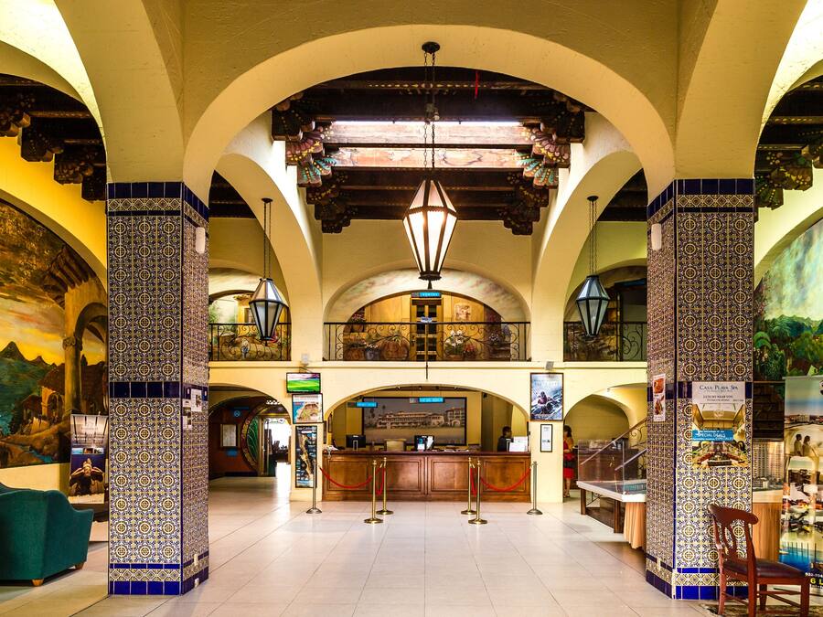 Sala de estar en el lobby