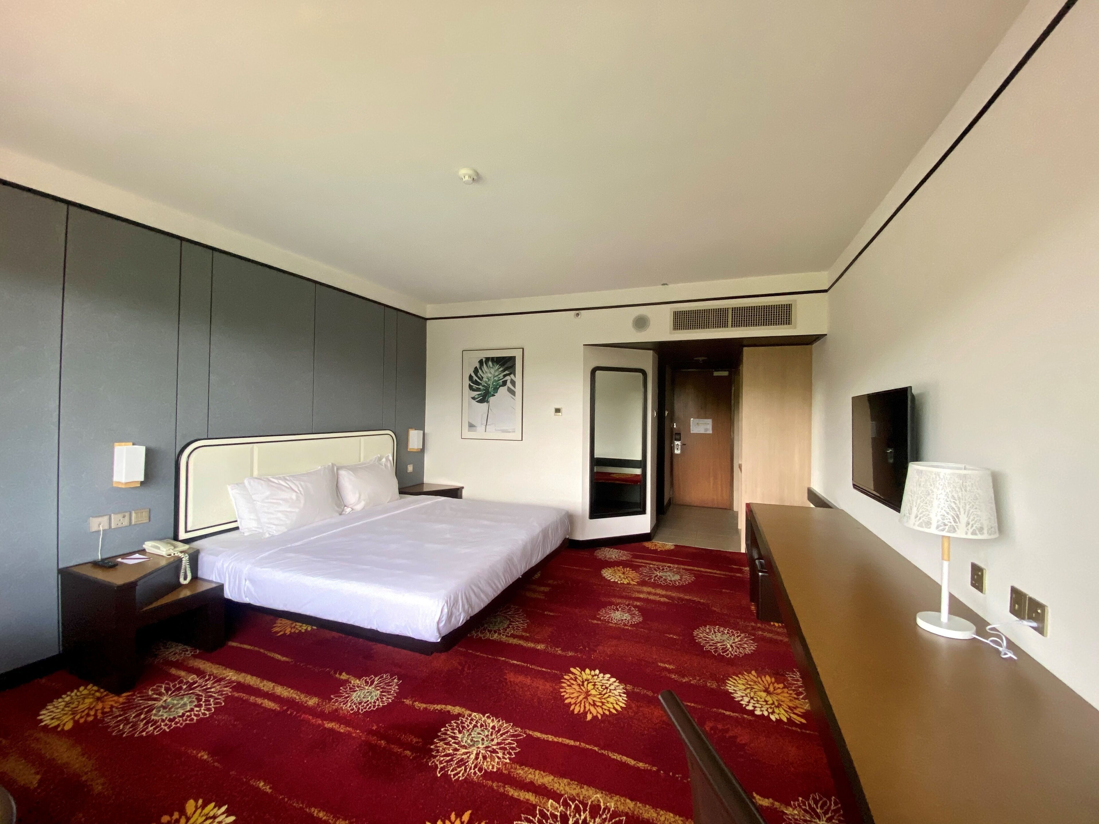 Minibar, in-room safe, desk, blackout drapes