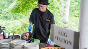 Breakfast buffet