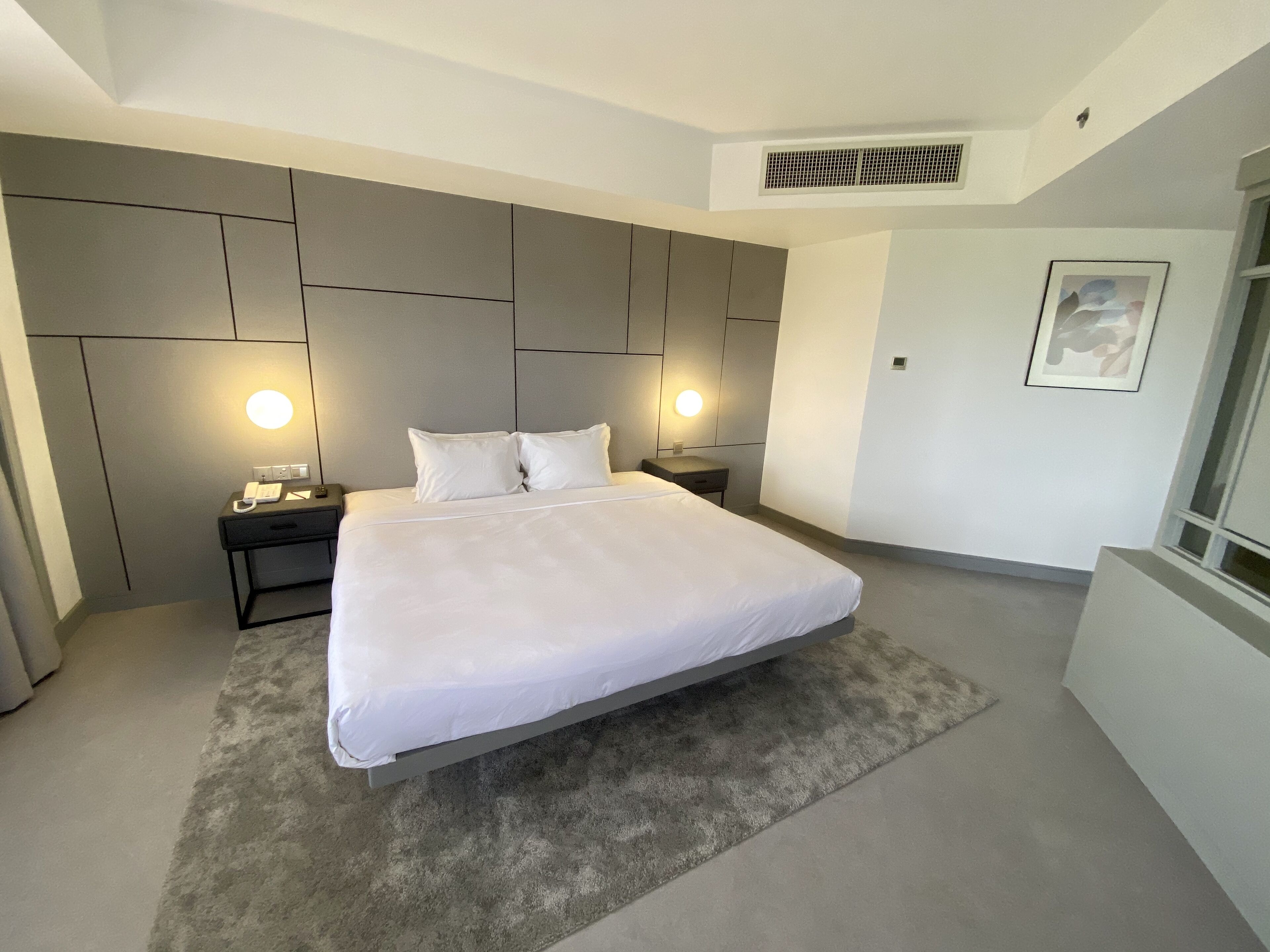 Minibar, in-room safe, desk, blackout curtains