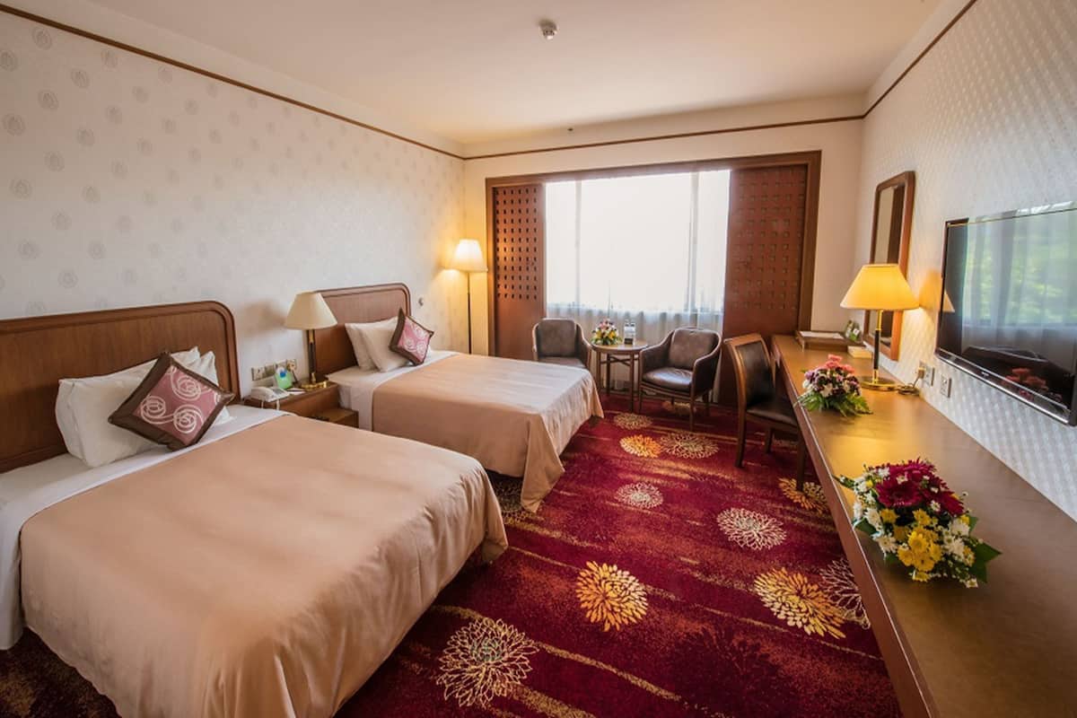 Minibar, in-room safe, desk, blackout curtains