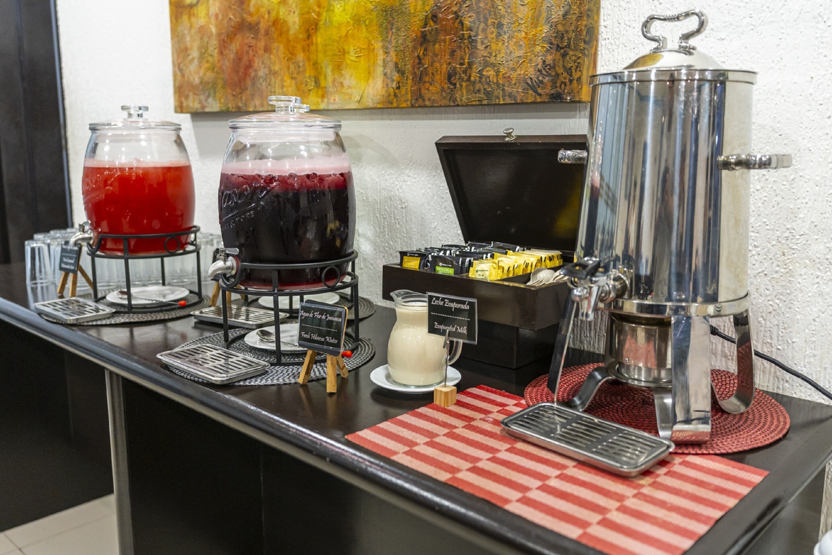 Desayuno buffet incluido todos los días 