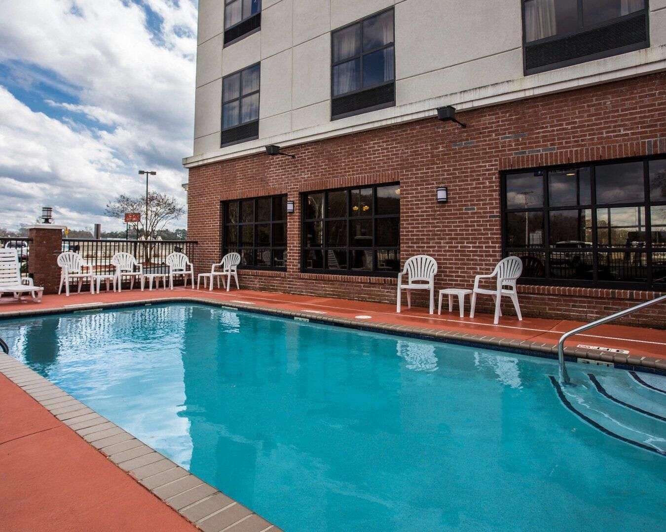 Seasonal outdoor pool