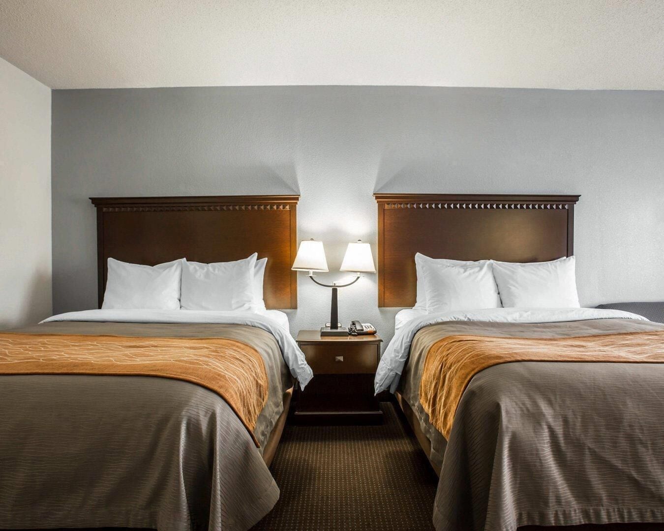 Standard Suite, Multiple Beds (Studio Suite 2 queen beds w/ sofabed) | Desk, iron/ironing board, free WiFi, bed sheets