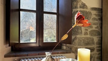 Suite Deluxe, 1 cama Queen size | 1 habitación, tabla de planchar con plancha, wifi gratis y ropa de cama