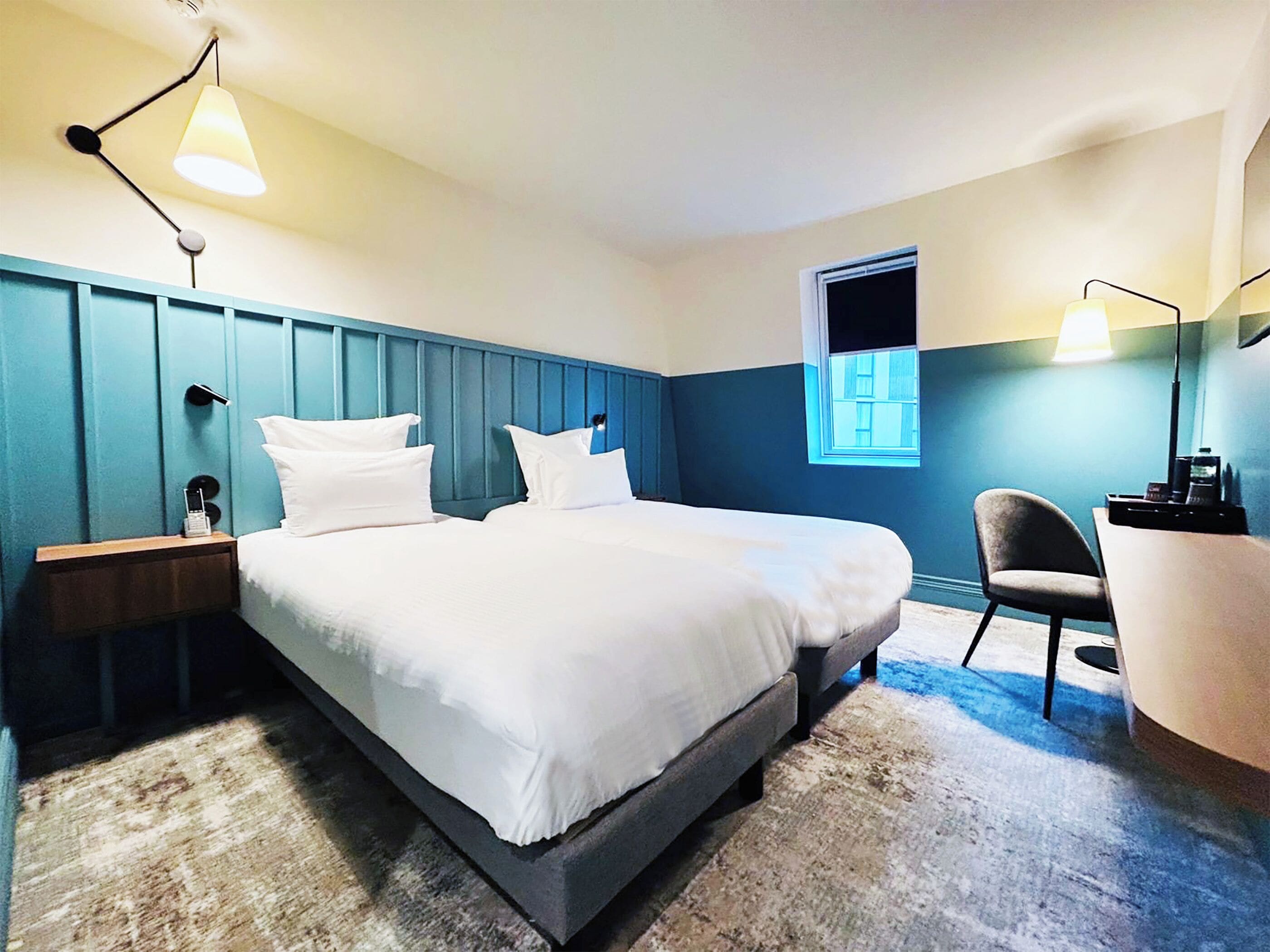 Literie de qualité supérieure, bureau, rideaux occultants, Wi-Fi gratuit