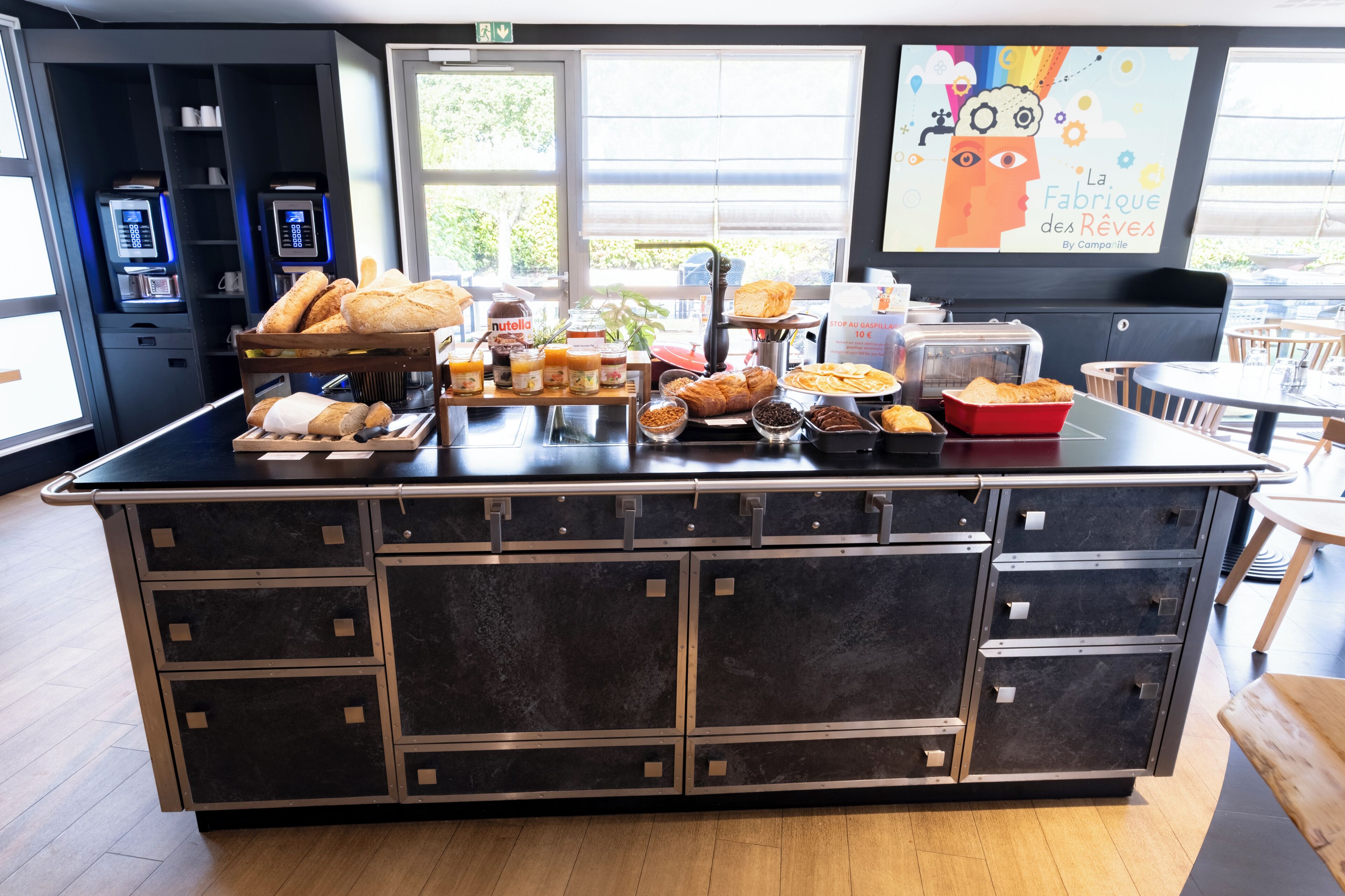 Breakfast buffet