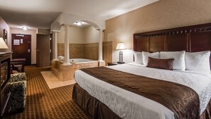 Suite, 1 King Bed, Non Smoking, Jetted Tub | In-room safe, individually decorated, individually furnished, desk