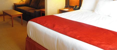 Caja de seguridad en la habitación y escritorio