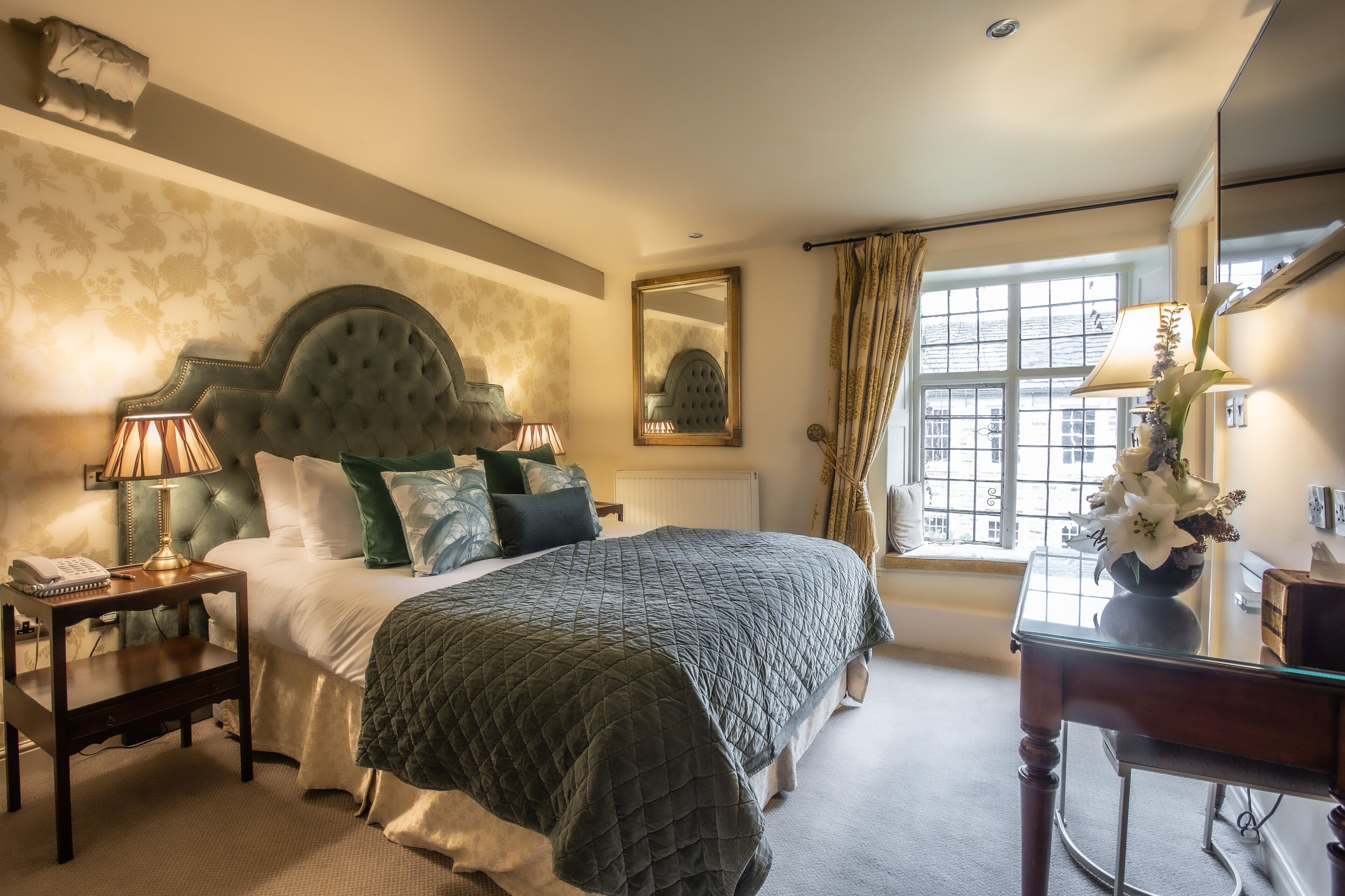 comfort double room | premium bedding, desk, iron/ironing board, free wifi