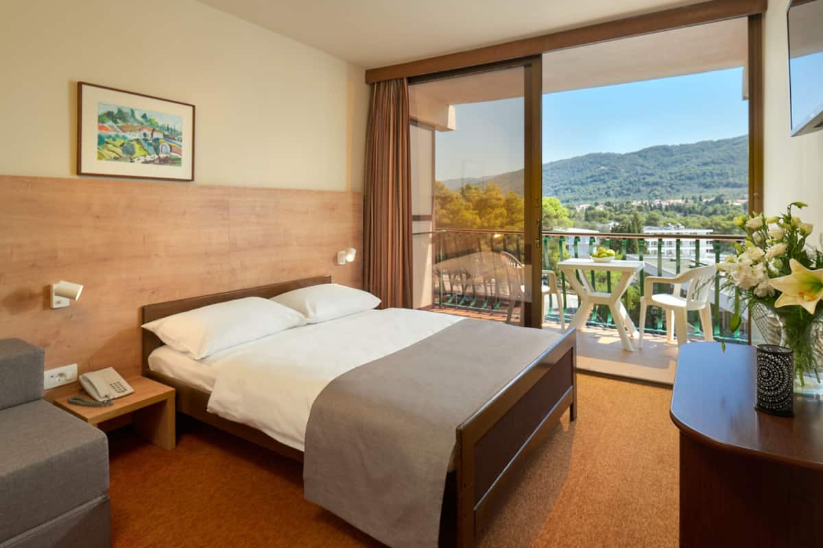 Room for 2+1 | Desk, blackout drapes, WiFi (free), bed sheets