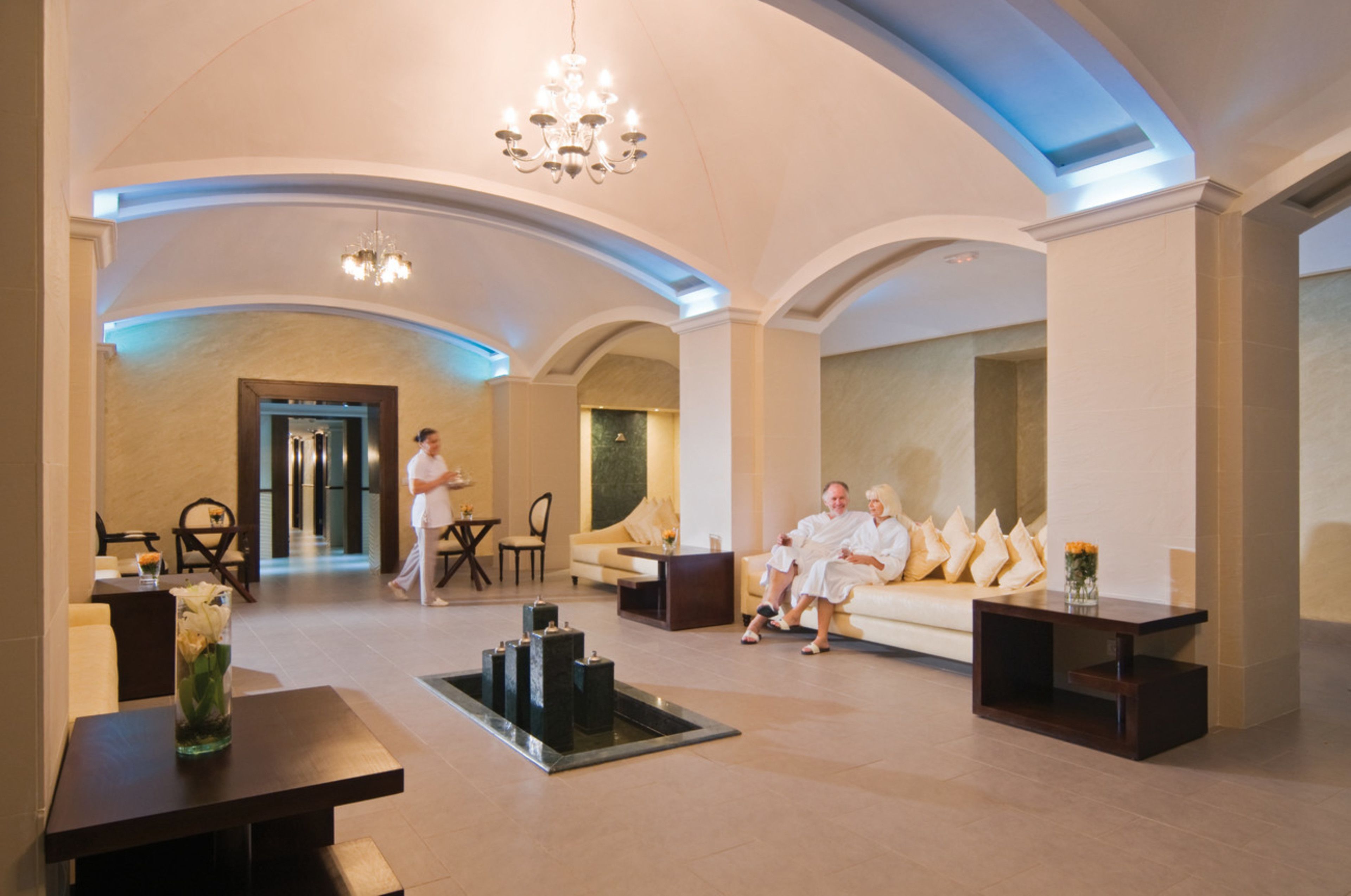 Turkish bath, body treatments, 3 treatment rooms