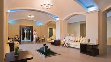 Turkish bath, body treatments, 3 treatment rooms