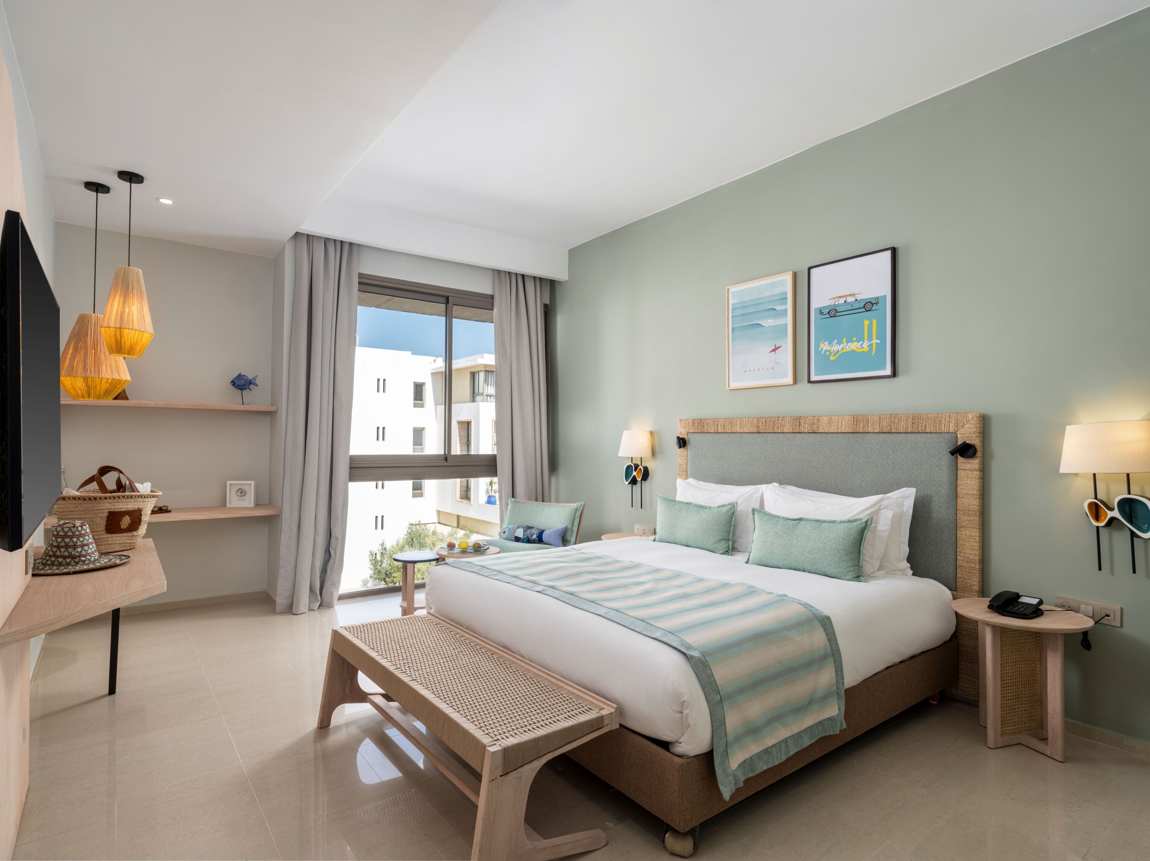 Standard Double Room, Garden View | Premium bedding, minibar, in-room safe, individually decorated