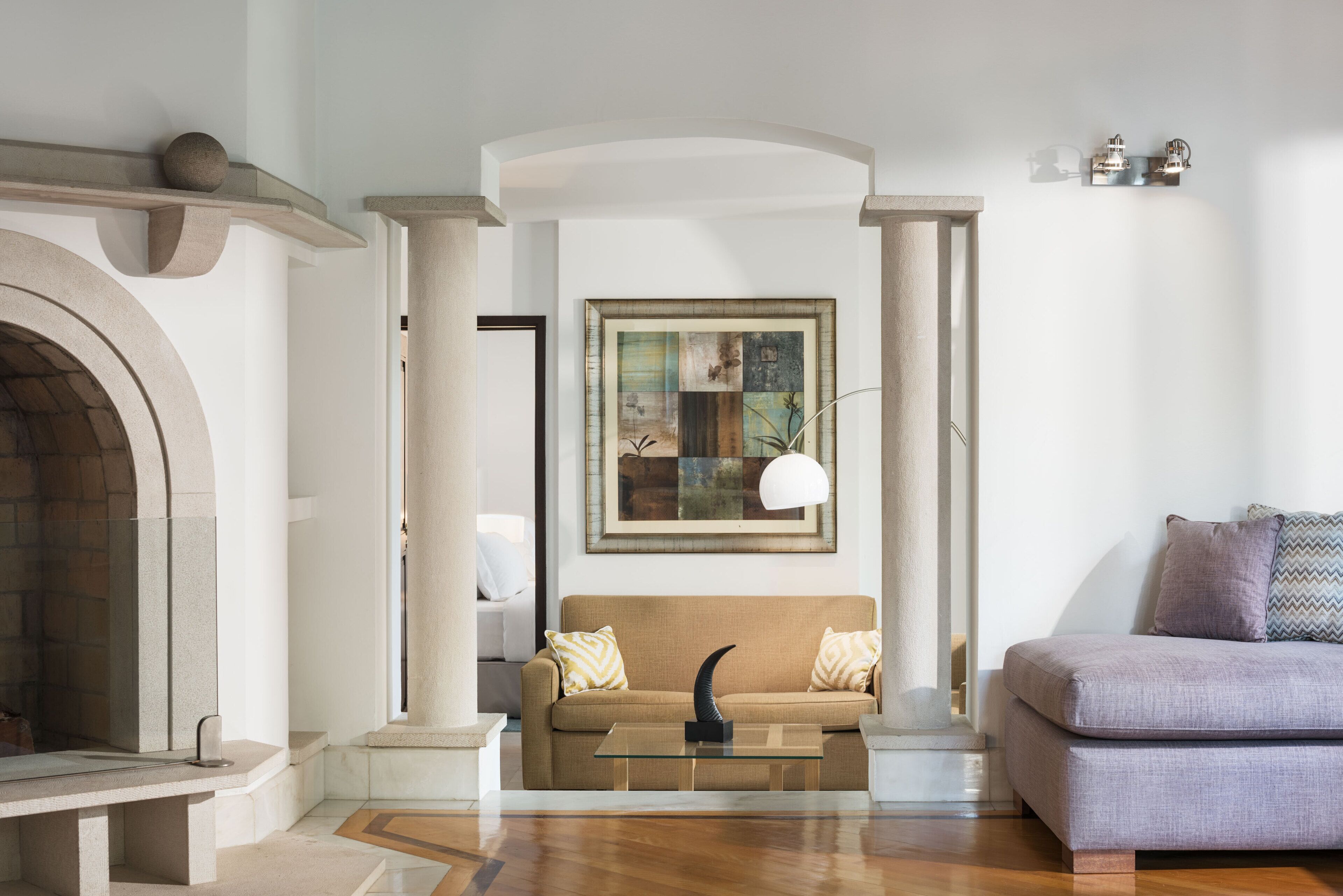 villa, 5 bedrooms | living area | tv, pay films