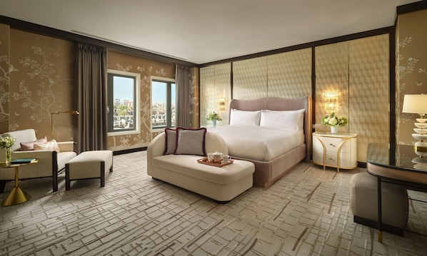 Royal Suite, 1 King Bed | 1 bedroom, Frette Italian sheets, premium bedding, minibar