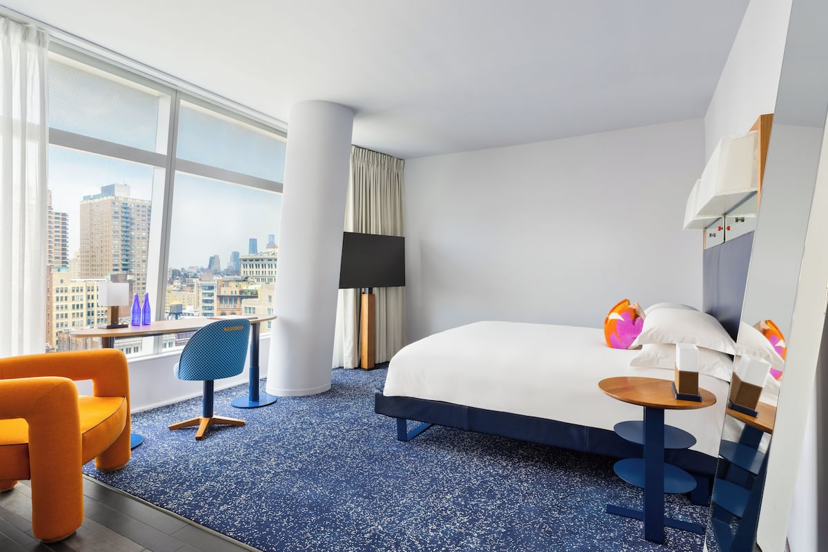 Premier Room, 1 Katil Raja (King) | Peralatan tempat tidur premium, gebar bulu kapas, tilam berlapik 