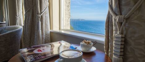 Einzelzimmer, Meerblick | Strand-/Meerblick