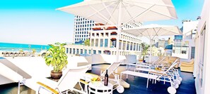 Terrace/patio - The Bell Boutique Hotel (Tel Aviv)