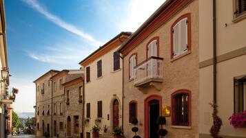 Fassade der Unterkunft