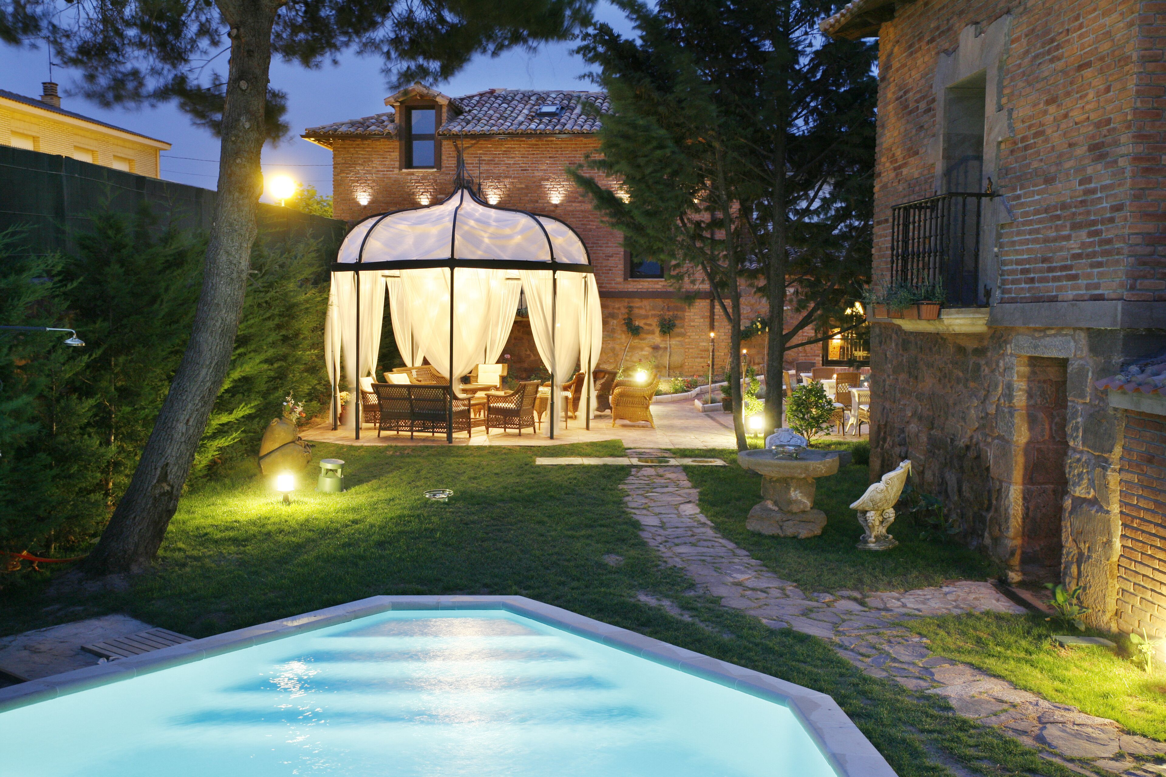 Enceinte de l’hébergement