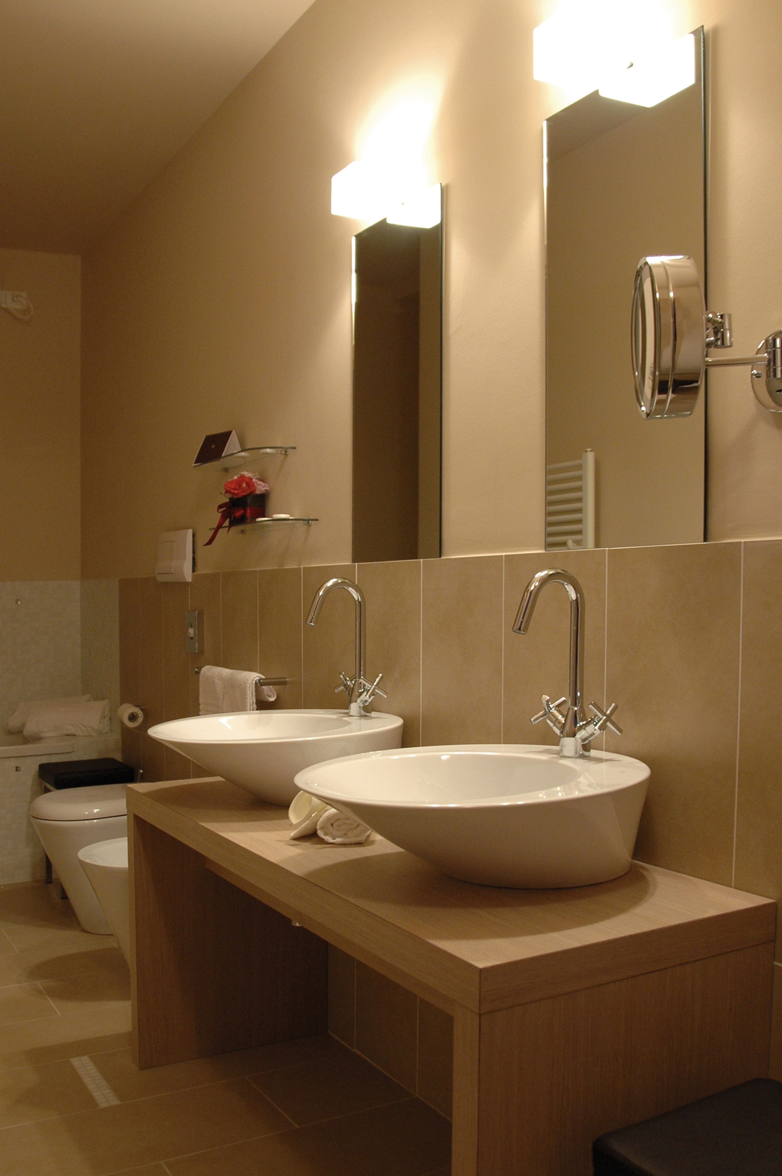 free toiletries, hair dryer, bathrobes, slippers