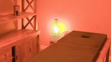 Espace de soins pour les couples, soins corporels, massages