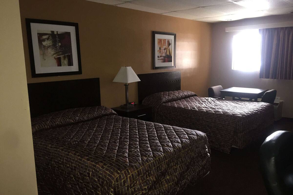 Desk, iron/ironing board, free WiFi, bed sheets