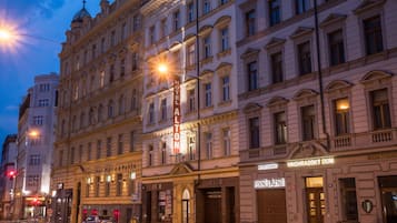 Front of property - evening/night