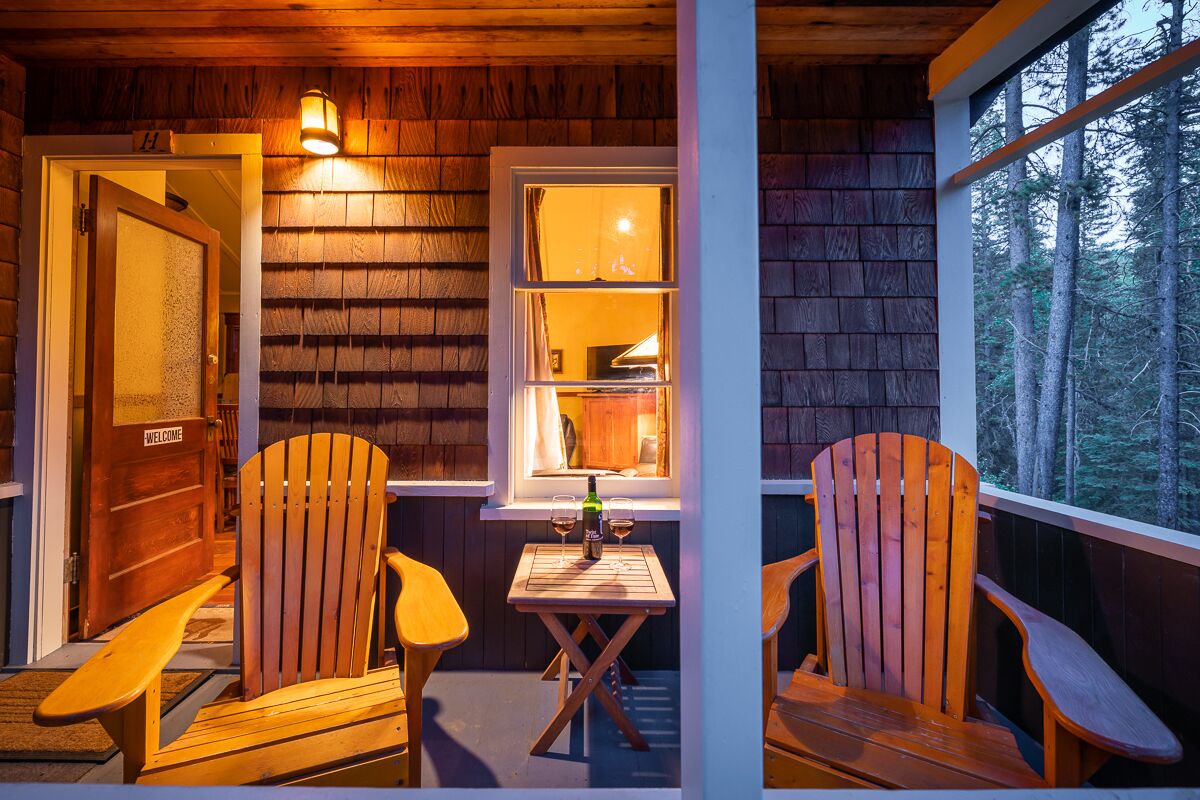 Royal Cabin, 2 Bedrooms, Kitchen | Terrace/patio