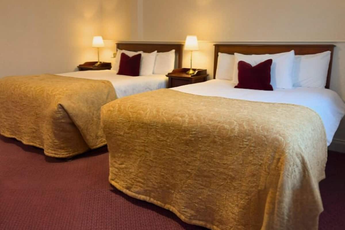 Desk, iron/ironing board, free WiFi, bed sheets