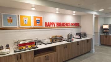 Tägliches inbegriffenes Frühstück zum Mitnehmen