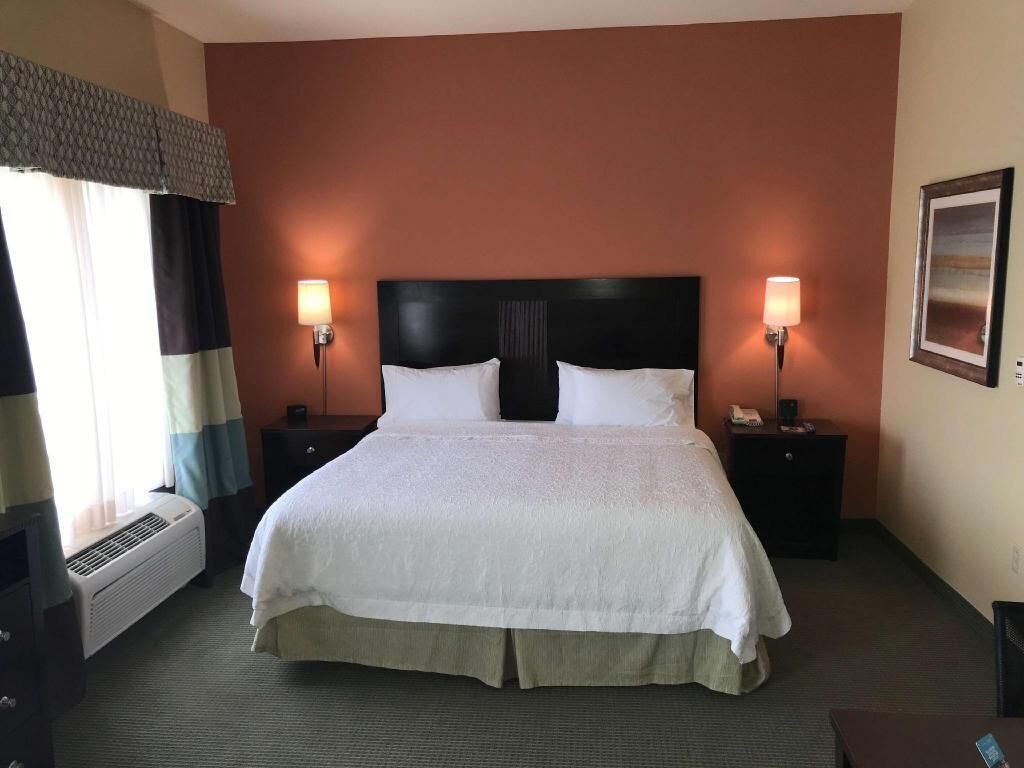 Hypo-allergenic bedding, in-room safe, iron/ironing board