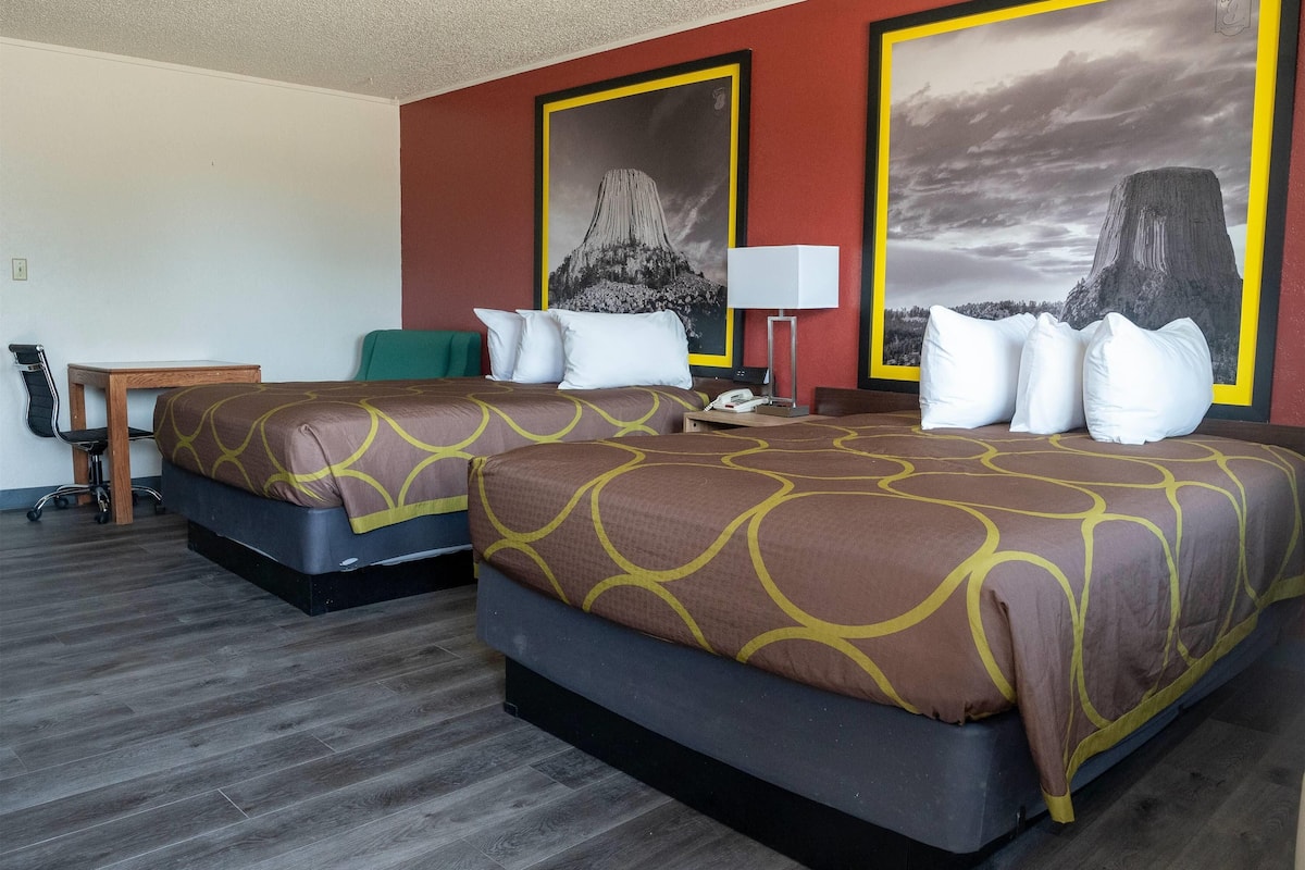 Chambre Deluxe, 2 grands lits, non-fumeur