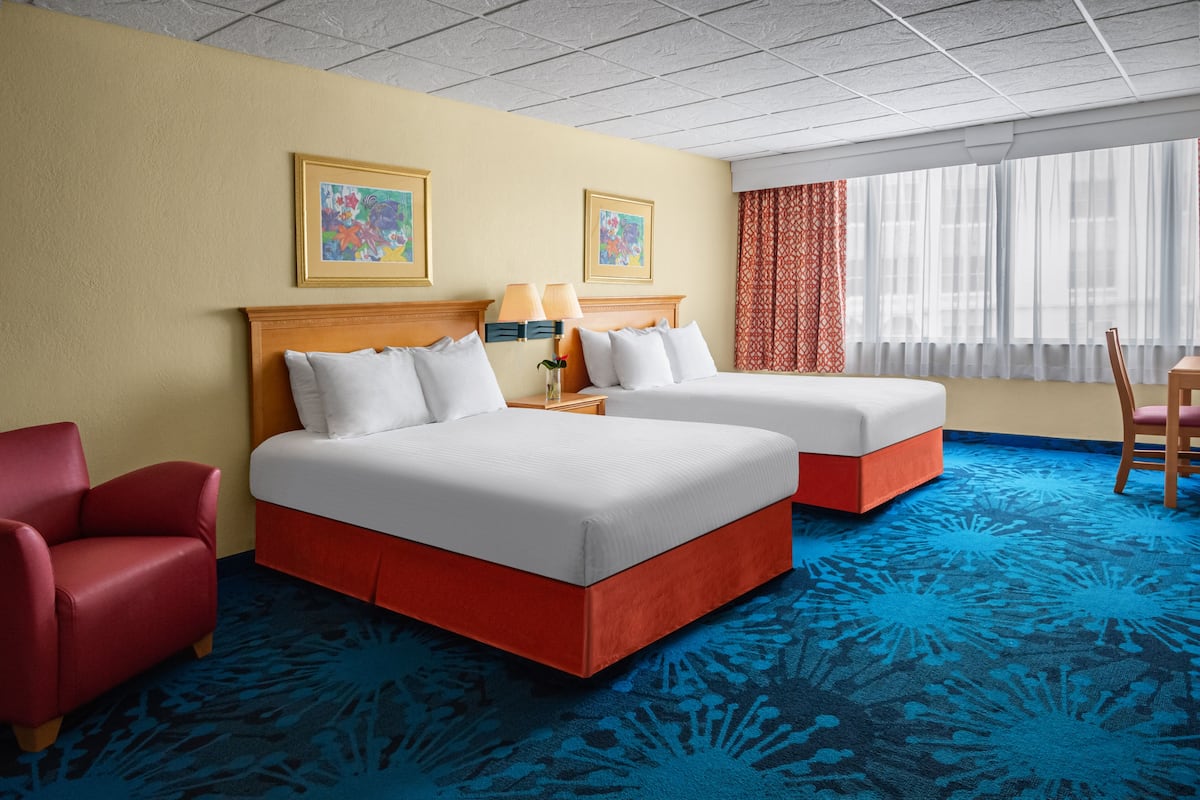 Boulevard View 2 Double Beds
