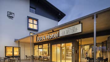 Overnatningsstedets facade