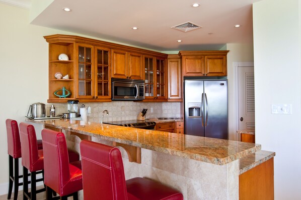 Private kitchen - The Regent Grand (Providenciales)