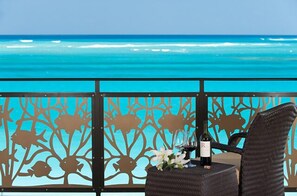 Premium Suite, 1 Bedroom, Ocean View, Oceanfront | Balcony