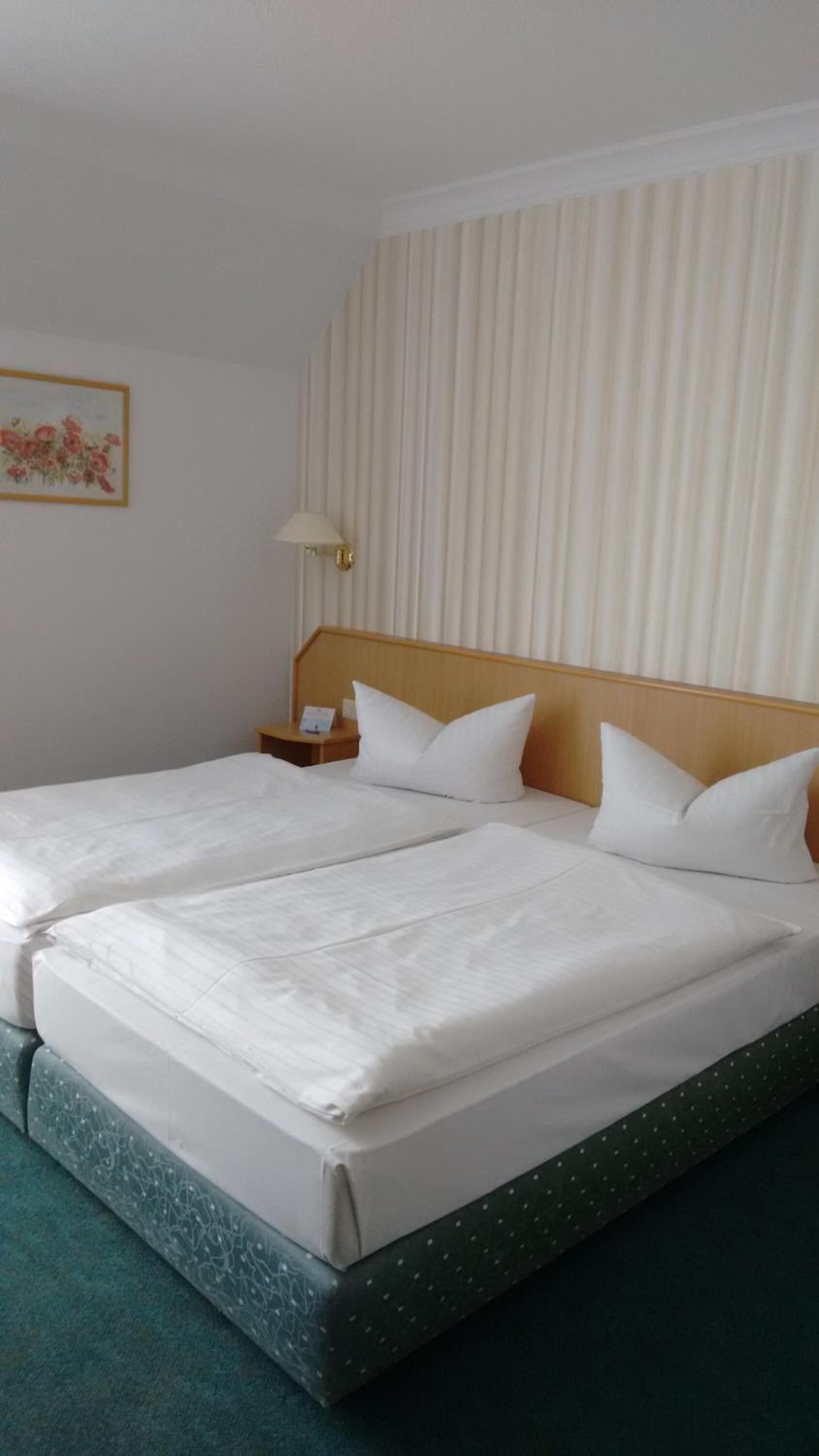 desk, blackout curtains, free wifi, bed sheets