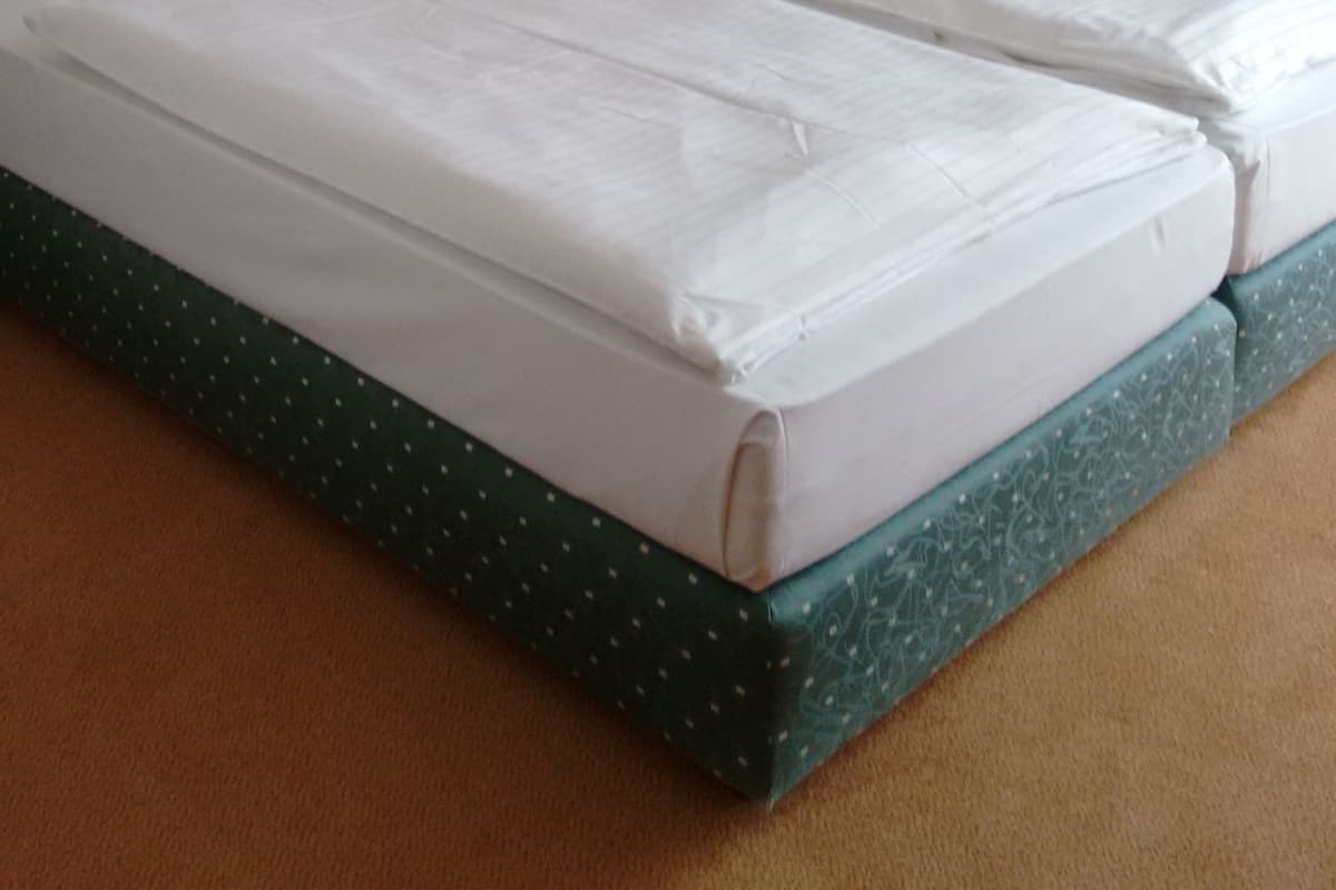 Desk, blackout curtains, free WiFi, bed sheets
